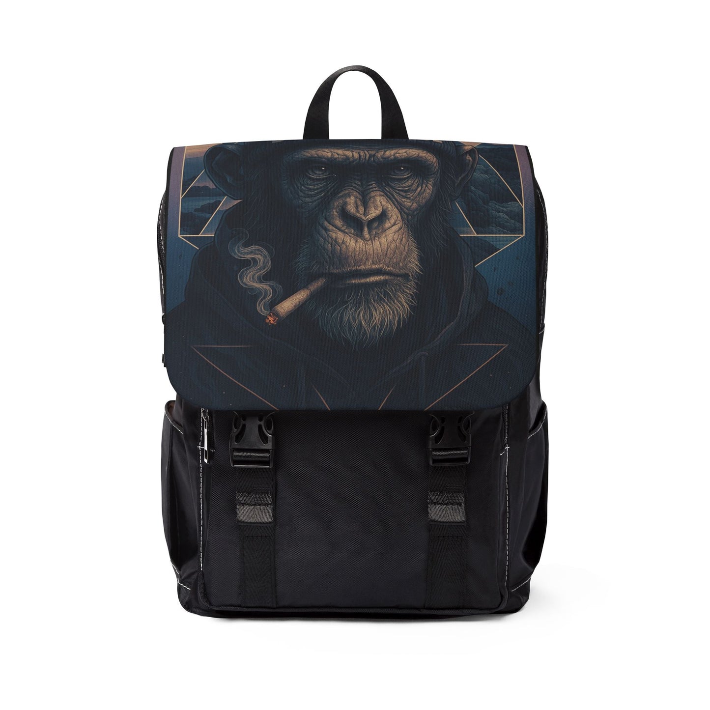 Weed/Pot Monkey Shoulder Backpack-0