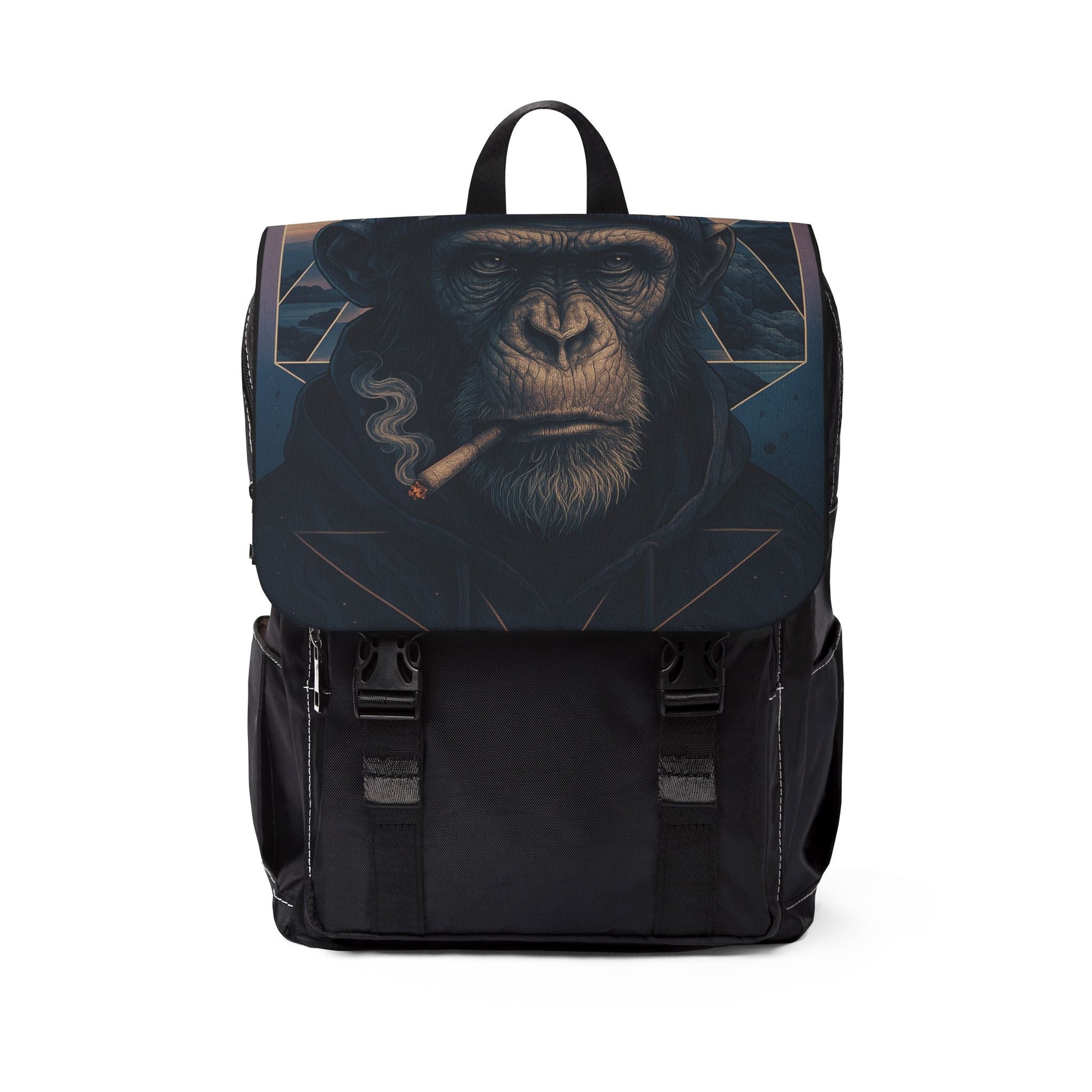 Weed/Pot Monkey Shoulder Backpack-0