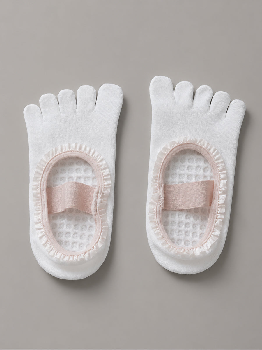 Ballet Lace Grip Socks-2