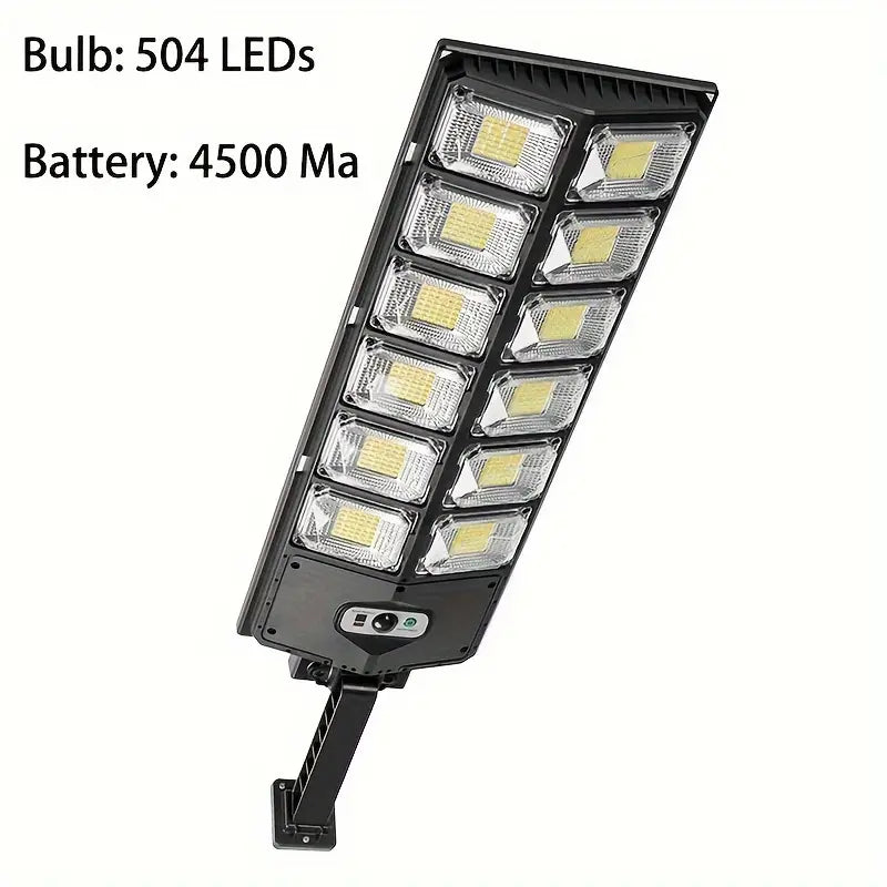 Super Bright 504 LED Solar Light - Outdoor Daylight with Motion Sensor-2